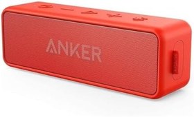 Resim Soundcore by Anker 2 Bluetooth Hoparlör, 12W Geliştirilmiş Ses, IPX7 Suya Dayanıklılık, 24 Saat Çalma Süresi, Siyah 