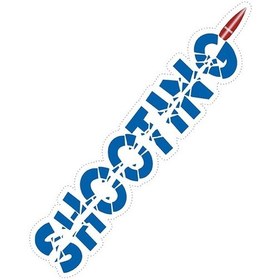 Resim Shootıng Folyo Etiket Mavi- 23 X 4 Cm 