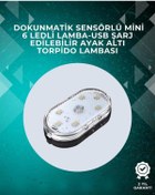 Resim Kanonik Education Araç İçi Dekorasyon İçin Manyetik ve Yapışkanlı LED Ambiyans Lambası 