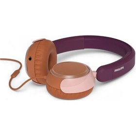 Resim Philips Tak2000mp/00 Kablolu Kulak Üstü Çocuk Kulaklığı - Macenta Mor 