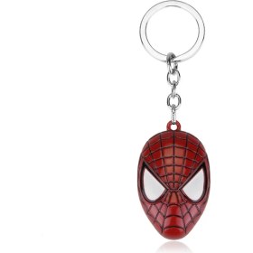 Resim Fernca1 Marvel Maske Demir Adam Anahtarlık Örümcek Adam Çanta Charms Charms (Yurt Dışından) 
