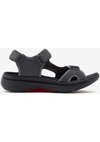 Resim Skechers Go Walk Arch Fit Sandal - Mission İi Erkek Gri Sandalet 229064 Ccrd Gri 