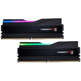 Resim Gskill Trident Z5 Siyah 64GB (2x32GB) DDR5-6000Mhz DUAL F5-6000J3040G32GX2-TZ5RK Ram 