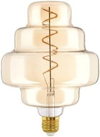 Resim Eglo 110245 E27-LED-OR150 Ampul 1X4W Amber 2000K 200 Lümen Dim Edilebilir 