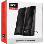 Resim Shopwave Snopy Sn-510 3 Watt Usb 2.0 Siyah 1+1 Speaker (5047) 