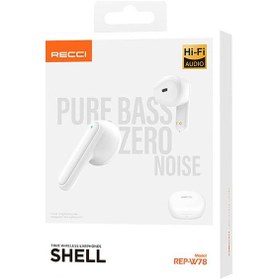 Resim Recci REP-W78 Shell Serisi TWS Bluetooth 5.3 Kulak İçi Kulaklık 