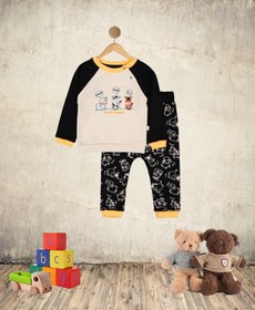 Resim İNEK BASKILI ERKEK BEBEK EŞOFMAN TAKIMI 