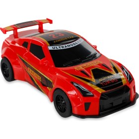 Resim Can-Em Oyuncak Canem Oyuncak Dirift Atan Sürtmeli Araba Kırmızı 