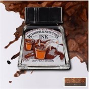 Resim Winsor Newton Winsor & Newton Drawing Ink Çizim Mürekkebi 14ml Peat Brown 469 