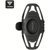 Resim Oldfriend Siyah Tosuod Bisiklet Telefon Tutucu Titreşim Önleyici Kaucuk Kayışlı Sabitleyici Siyah 