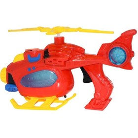 Resim Birlik Oyuncak Duman Çıkaran Pilli Helikopter 