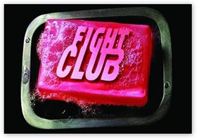 Resim Ahşap Tablo Fight Club Soap 