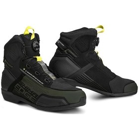 Resim Shima Edge Vent Korumalı Yazlık Motosiklet Botu Haki 