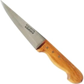 Resim Bursa Kalın Sivri Kasap Bıçağı No:3, 17 cm - Ahşap Sap 