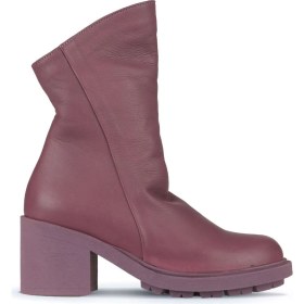 Resim Bueno Shoes Mor Deri Kadın Topuklu Bot 01WZ7905 01WZ7905 