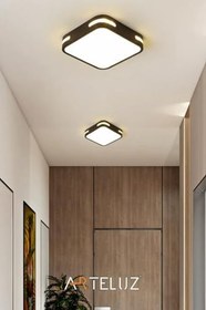 Resim KARE MODEL MODERN PLAFONYER AVİZE (30X30 CM) 