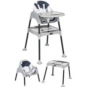 Resim Maxi Taxi Feeding Yıldız Desenli 3in1 Mama Sandalyesi - Reach St MAXITAXI.020 