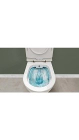 Resim Serel Basic Kanalsız Asma Klozet Kapak Hariç 0426ODS110H 