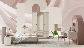 Resim Partenon Genç Odası - '+ Komidin ve Kitaplık 