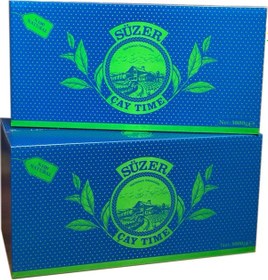 Resim Süzer Çay Time Demlik Poşet Çay Mavi Kutu 75 x 40 G 