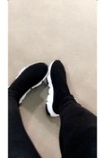 Resim Elisay Moda YÜRÜMEK BIZIMLE GÜZEL Unısex Çorap Trıko Strec Sneaker 