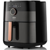 Resim woodhub Yağsız, Büyük Kapasiteli, Şık Tasarımlı Hava Pişirici 