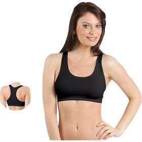 Resim Elite Life 775 Bayan Dikişsiz Geniş Askılı Sporcu Büstiyer 