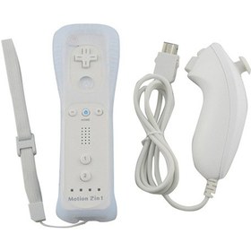 Resim Switch Wii Kablosuz Gamepad İçin Uzaktan Kontrol Beyaz 
