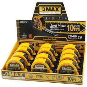 Resim Dmax 10m 25mm Şerit Metre Dmx4748 10 M 