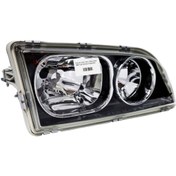 Resim TYC Volvo S40 V40 Sağ Far 2001 2002 2003 2004 Siyah 