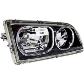 Resim TYC Volvo S40 V40 Sağ Far 2001 2002 2003 2004 Siyah 