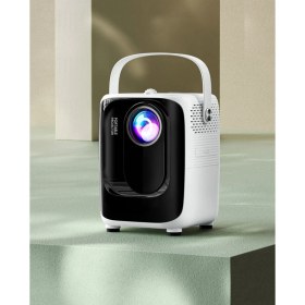 Resim Megamus 5g Mi Smart Mini Projektör 1080P LED Mini Wifi Video Sinema Taşınabilir Projektörleri 