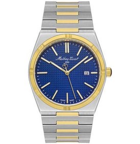 Resim Mathey Tissot H117bbu Swiss Made Çizilmez Safir Cam Metalik-altın Erkek Kol Saati 
