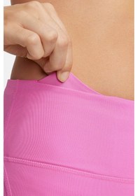 Resim Nike Dri Fit Fast Mid Rise 7/8 Leggings Tight Kadın 3 Cepli Spor Tayt Pembe Pembe 