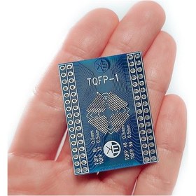 Resim Tqfp-1 0.5Mm Smd Dip Çevirici Pcb Tqfp16 Tqfp32 Tqfp48 Tqfp64 