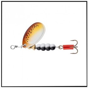 Resim Uyguna-yakala Kahverengi - 7g -alabalık/turna/levrek Olta Kaşığı Döner Kaşık -kas.749 