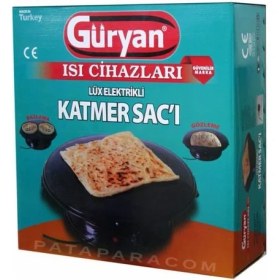 Resim Güryan Elektrikli Ekmek Gözleme Katmer Yufka Sacı 
