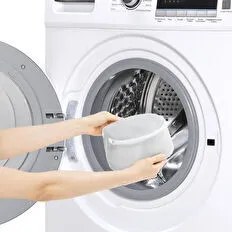 Resim Gri Renk İç Çamaşırı Yıkama Filesi 20 X 10 Cm 