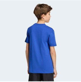 Resim Adidas Ita Olp Çocuk Mavi T-shirt Jz8870 