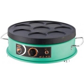 Resim Işıkgaz Sılverınox - Yeşil Inox Pankek Makinesi-71653 