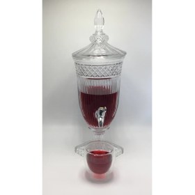 Resim Ily Hira 2 Litre Musluklu Cam Su Sebili Şerbetlik ve Damacana 