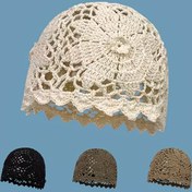 Resim Kadınlar için Vintage Dantel Beanie - Şık Fransız Tarzı El Yapımı Örgü Şapka, Nefes Alabilir Tasarım, Bağlama Kapatma ve Dekoratif Aksesuarlar, Bahar ve Yaz için Mükemmel, Bahar Başlığı | Fransız İlhamlı Tasarım | Akrilik Beanie, Dantel Şapka 