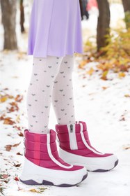 Resim Kiko Kids Pablo Fermuarlı Kız Çocuk Kar Botu Pembe 