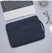 Resim Laptop Çantası 13.3 15.6 14 İnç Su Geçirmez Dizüstü Bilgisayar Çantası Kol Royal Blue 15.6 - 16 İnch Kılıf 