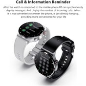 Resim Lemestar QW33 1.28" Dokunmatik Ekran Ip67 Akıllı Saat (İthalatçı Garantili) 