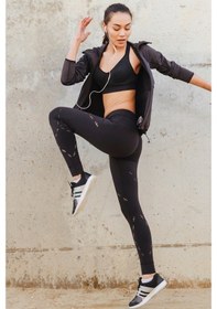 Resim Miofit Pars Seamless Tayt Siyah 