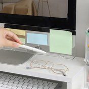 Resim Monitör Standı, Şık Mesaj Panosu & Telefon Şarj Tutucu ile Akrilik Masa Yanı Düzenleyici, Ofis Malzemeleri için 