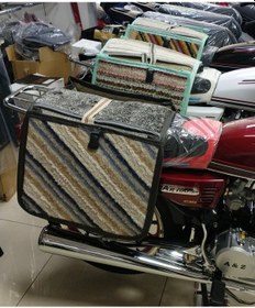 Resim Motosiklet Heybe Halı Büyük Boy Lüx 