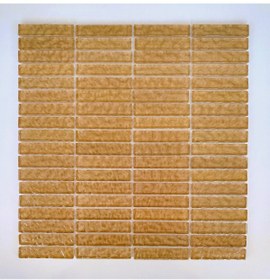 Resim MozaiKristaL Mutfak tezgah arası ve tüm yüzeyler için 15x73 mm Taba Kristal Mozaik ( 1 Koli=1 m2 Fiyatıdır) 