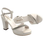 Resim Prego Erbay Taş Biye Detaylı Topuklu Kadın Platform Ayakkabı Sedef SEDEF 